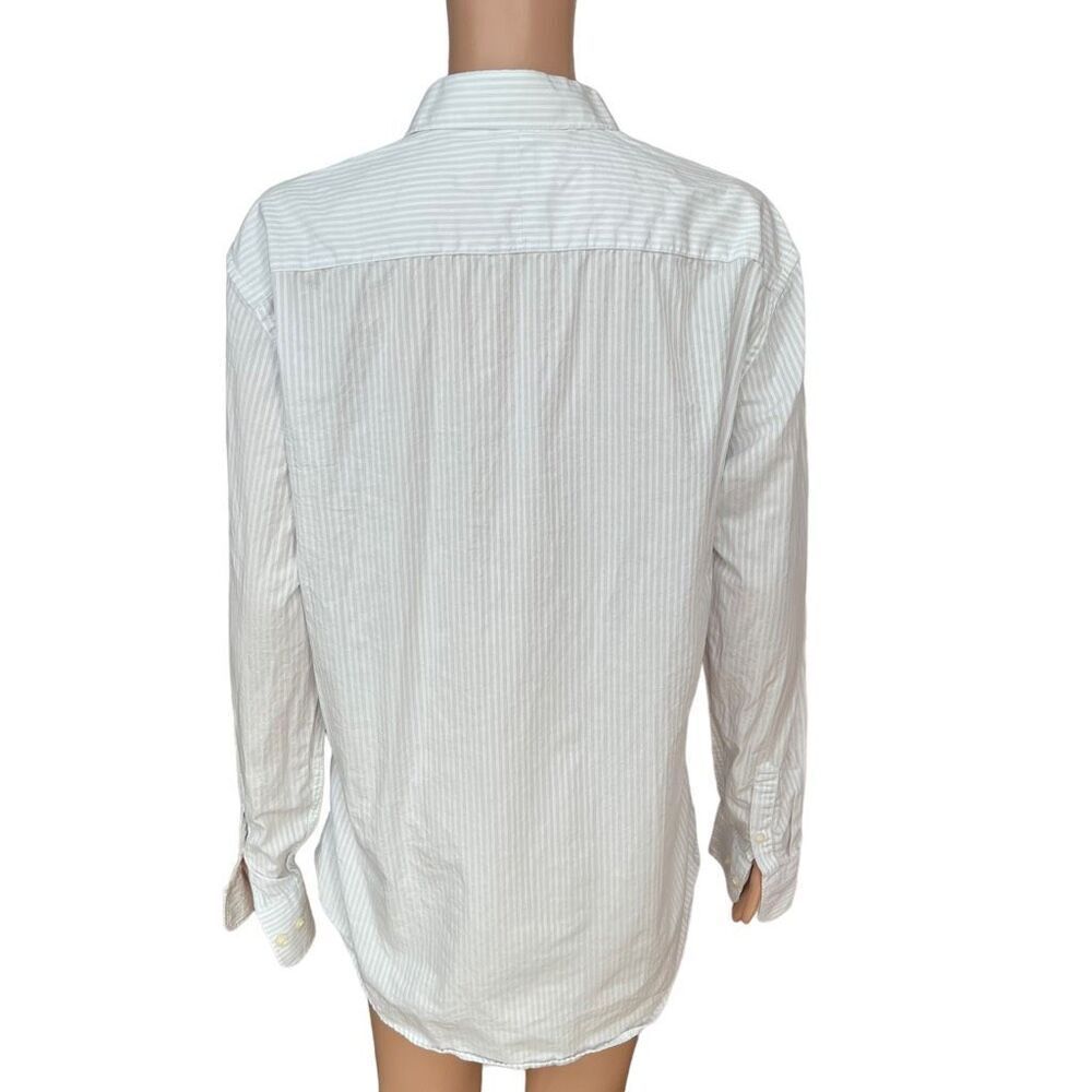 Tiger Of Sweden Adleyx Stripe Slim Fit Button-up Dress Shirt In Grey 41/16 - Picture 4 of 10